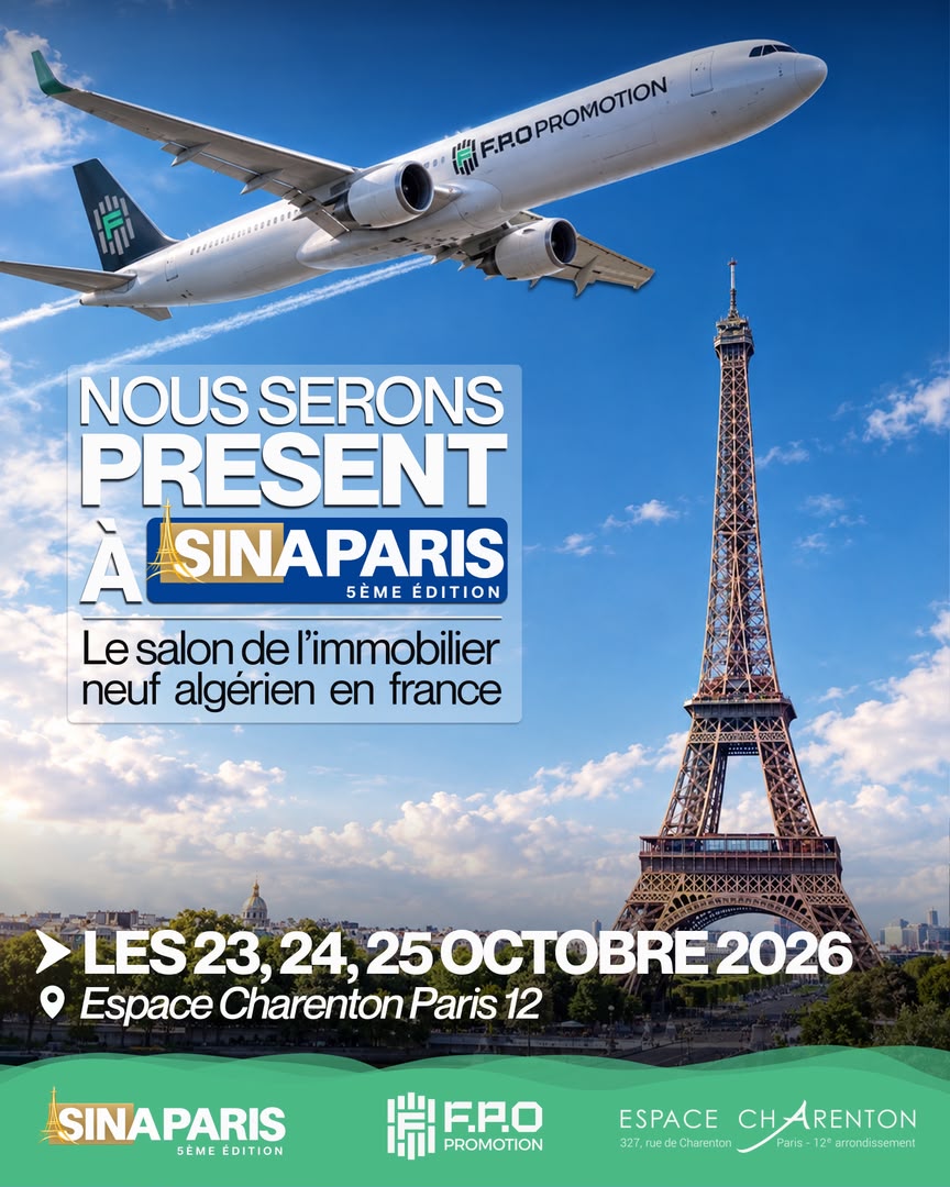 FPO Promotion présente à SINA Paris, les 23, 24 et 25 octobre 2026 à l'Espace Charenton, Paris 12